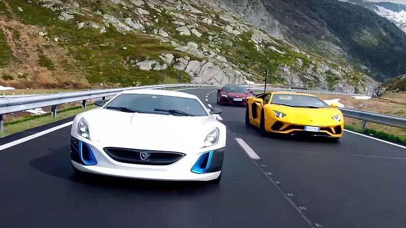 James May, Jeremy Clarkson a Richard Hammond.