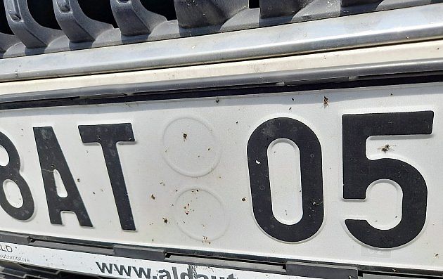 Nově budou registrační značky bez nálepky., zdroj: Deník/Edvard D. Beneš