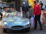 Michal a Jonáš Pavlíčkovi na startu v Jaguaru. Rallye Spring Classic startovalo v sobotu 12. dubna dopoledne z jihočeského Tábora. Na trasu 231 kilometrů vyrazilo 100 posádek.