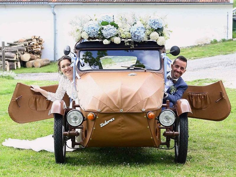 Svatba se konala 13.6.2020 a na auto nám posadili synovce Matyáše.
