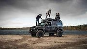 Mercedes-Benz G500 4x42 lyžaře Jona Olssona.