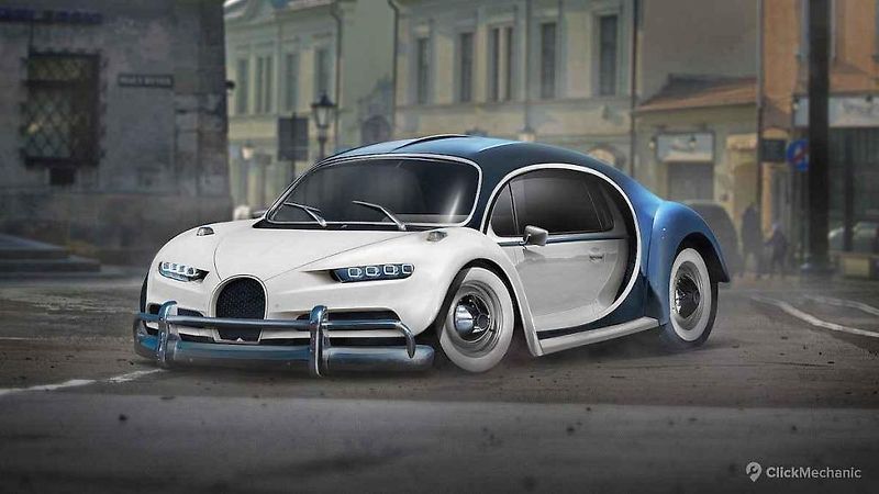LaFerrari a Fiat Multipla.