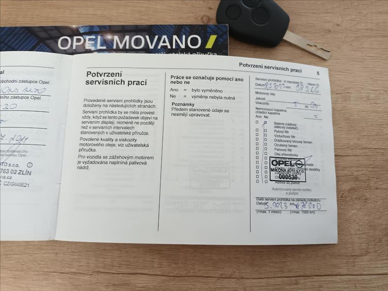 Opel Movano 2,3 CDTi,132kW,L3H2,ČR,1MAJ, - fotka 40 z 43