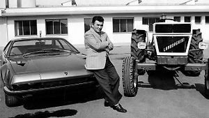 Ferrucio Lamborghini začínal jako výrobce traktorů