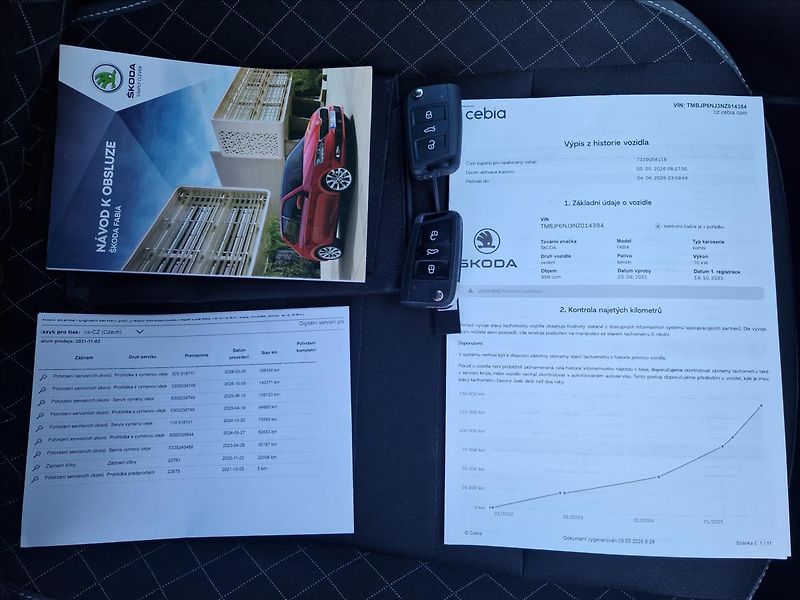 Škoda Fabia 1.0 TSI Ambition,ČR,1.Majitel - fotka 48 z 50