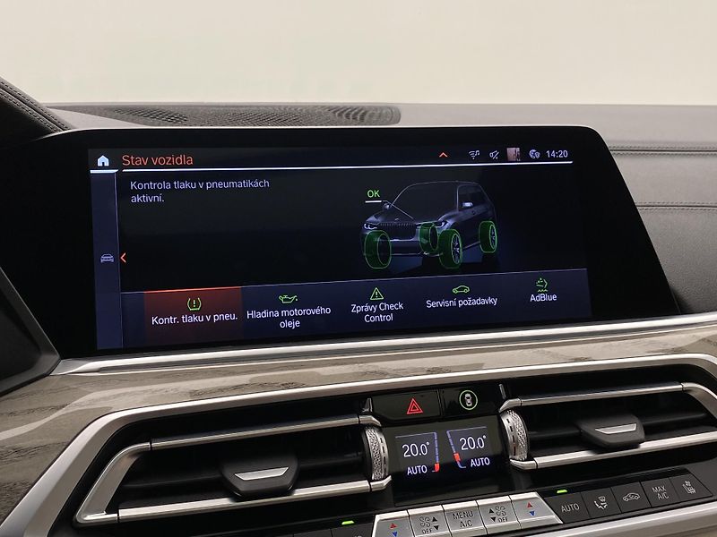 BMW X7 xDRIVE 30d M-PAKET CZ 6míst - fotka 51 z 88
