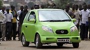 Kiira EV z Ugandy je prvním africkým elektromobilem. Jeho design je ale poněkud zvláštní.