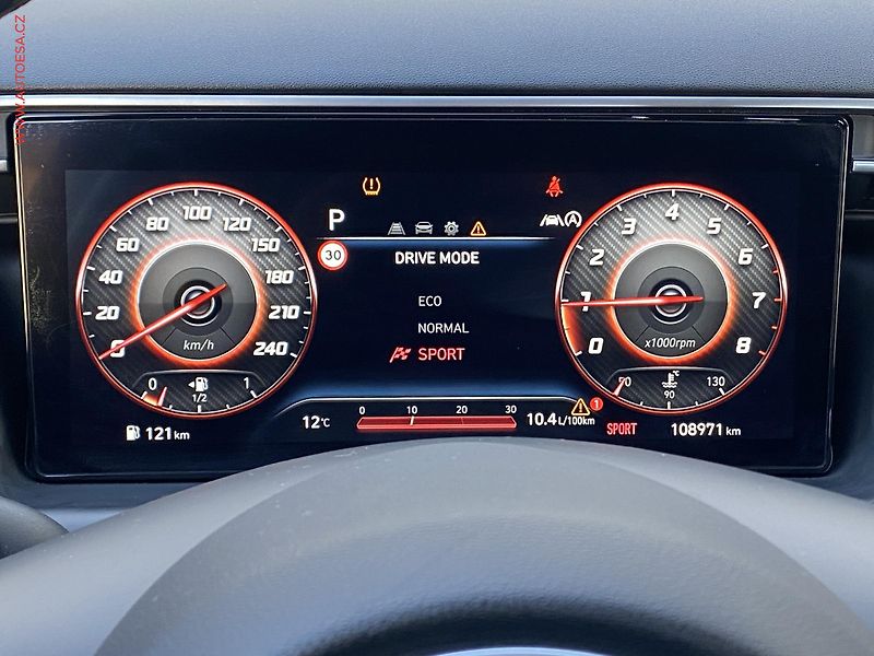 Hyundai Tucson (2021) 1.6 T-GDi 48V, ČR, Smart, AT - fotka 22 z 23