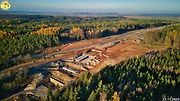 Staveniště dálnice D6 úseku Petrohrad - Lubenec. Foto: Jan Banán Svoboda