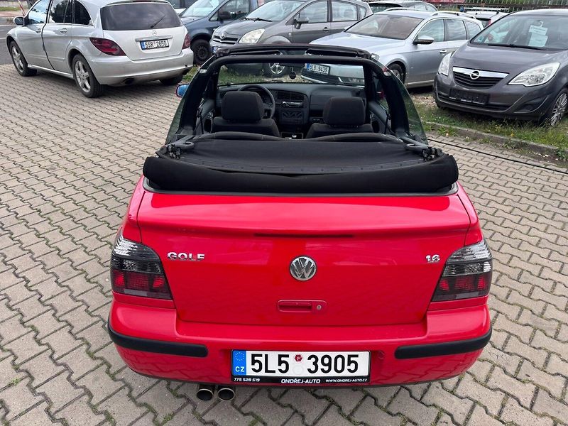 Volkswagen Golf (1999) 3 CABRIO 1,6 GL 74 KW STK - fotka 4 z 50