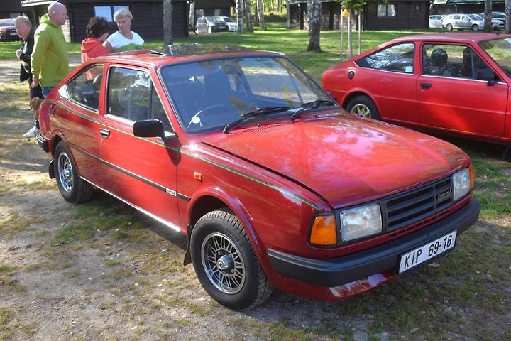 Škoda Rapid - verze RIC na srazu u Hradce Králové.