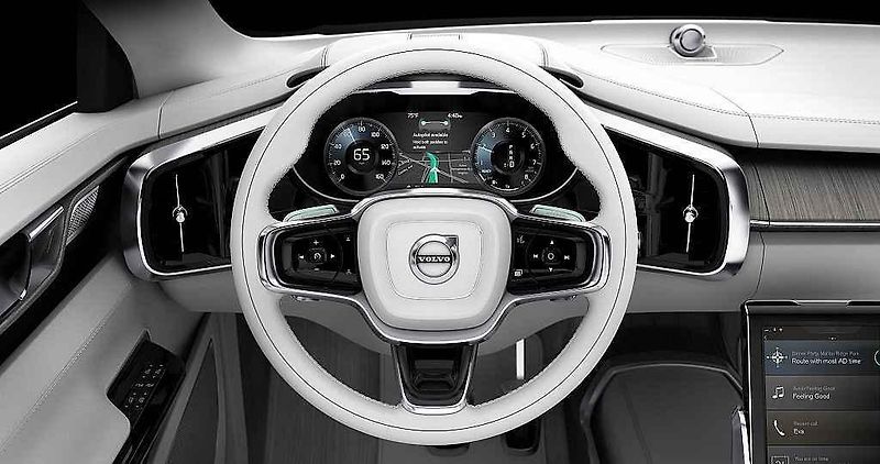 Volvo ukázalo svou představu interiéru pro autonomní řízení.