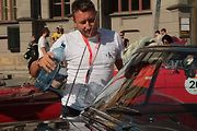Nablýskaní krasavci a jejich řidiči v centru Prachatic.