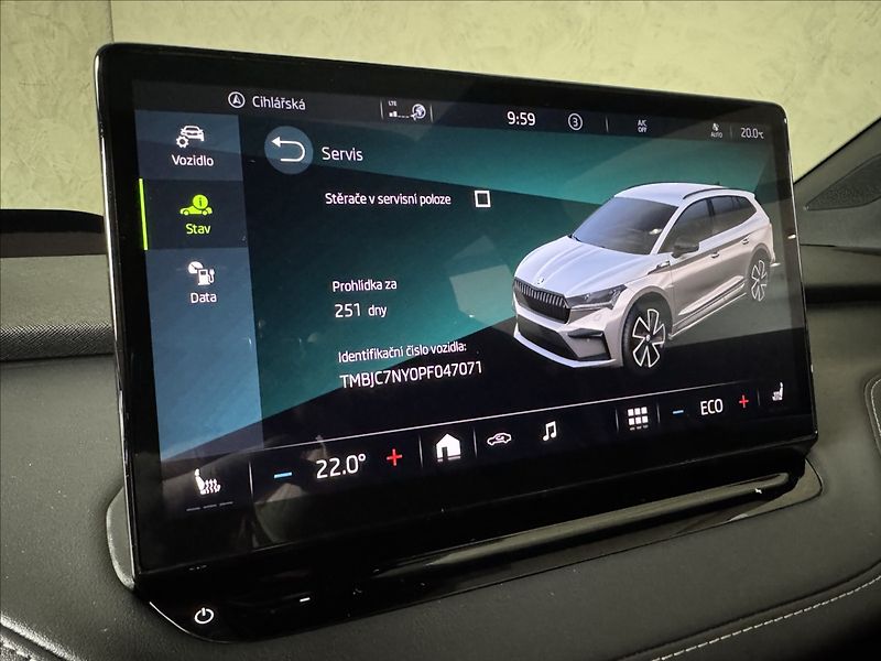Škoda Enyaq 80 Sportline Tepelko Matrix - fotka 36 z 50