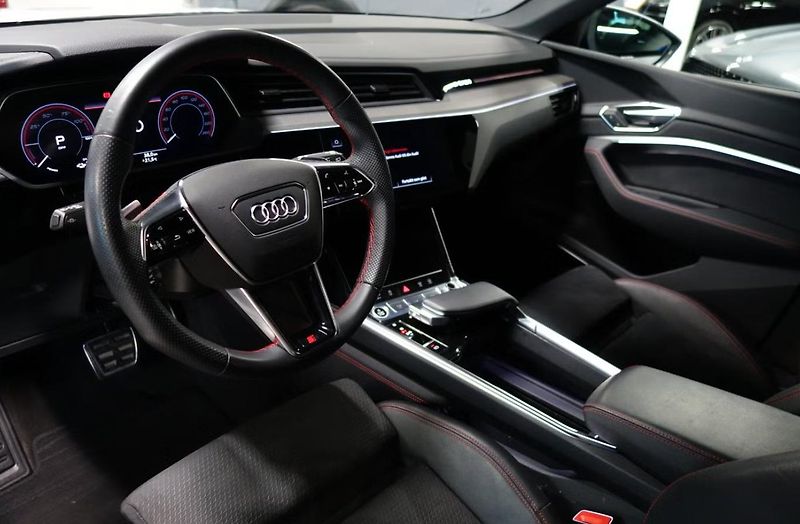 Audi Q8 e-tron 55 Q 360k Pano Tažné 4 zóny - fotka 5 z 6