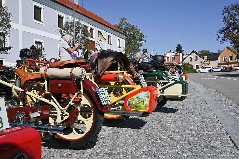 Motocykly Čechie se sjely v Pyšelích.
