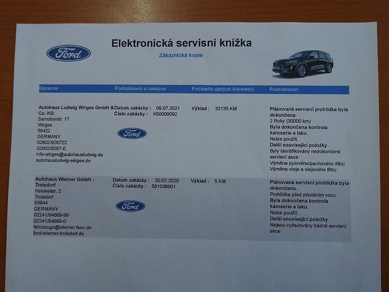 Ford Kuga 110 kw, Titanium, manuál - fotka 34 z 37