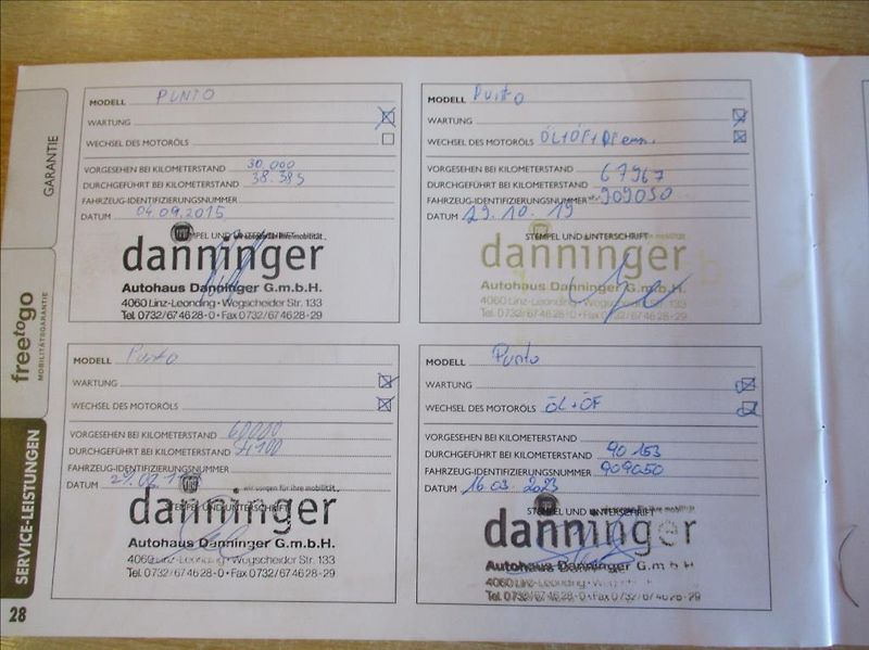 Fiat Punto 1,2 i, aut.klima,servis,1.maj, - fotka 32 z 33