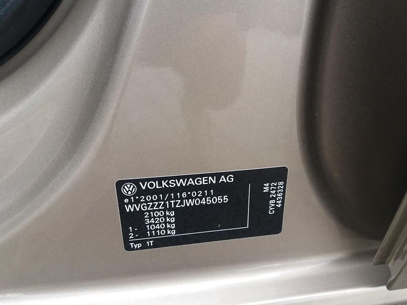 Volkswagen Touran 1.2TSi,81kW,7.MÍST,KAMER.VÝHŘE - fotka 28 z 28