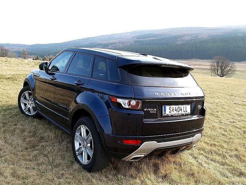 Range Rover Evoque.