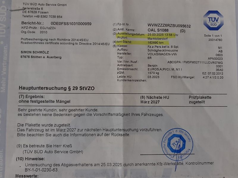 Volkswagen Polo (2012) 1.2 HTP CROSS - fotka 35 z 35
