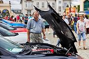 Americké automobily Corvette na 21. ročníku tradičního srazu v areálu Plzeňského Prazdroje