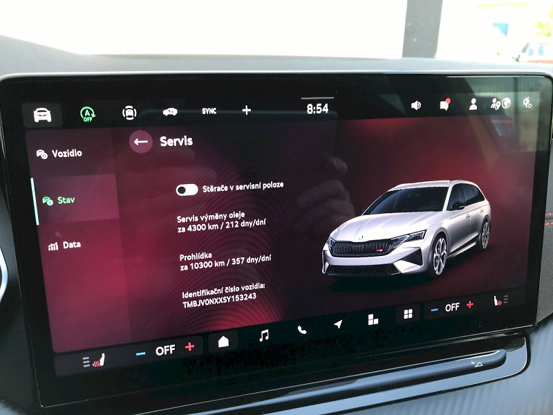 Škoda Octavia (2025) COMBI RS 2,0 TSI 195 KW 7-STUP - fotka 25 z 29