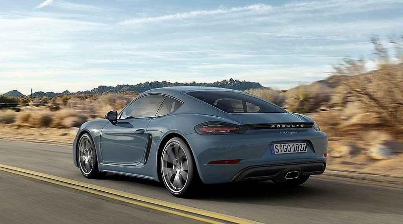 Porsche 718 Cayman a 718 Boxster.