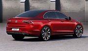 Koncept Volkswagen New Midsize Coupe.