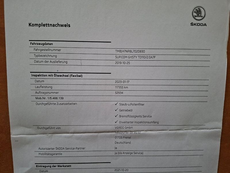 Škoda Superb (2019) 2.0TDI 110kW DSG -WEBASTO-DCC - fotka 43 z 43