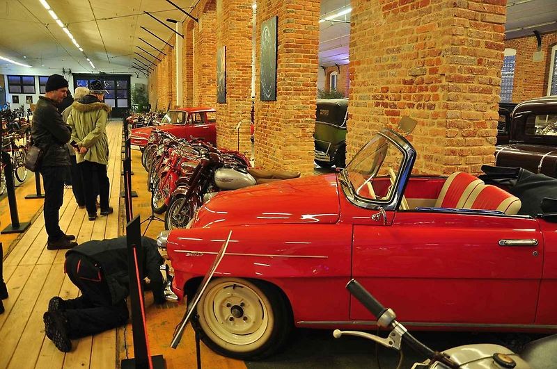 V Plzni se otevřela expozice Depo Moto Art