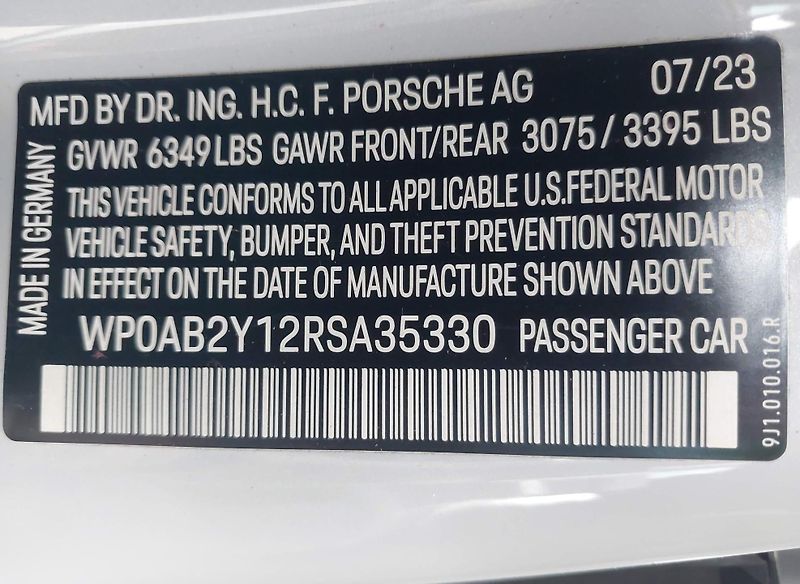 Porsche Taycan (2024) Auto na cestě - fotka 10 z 11