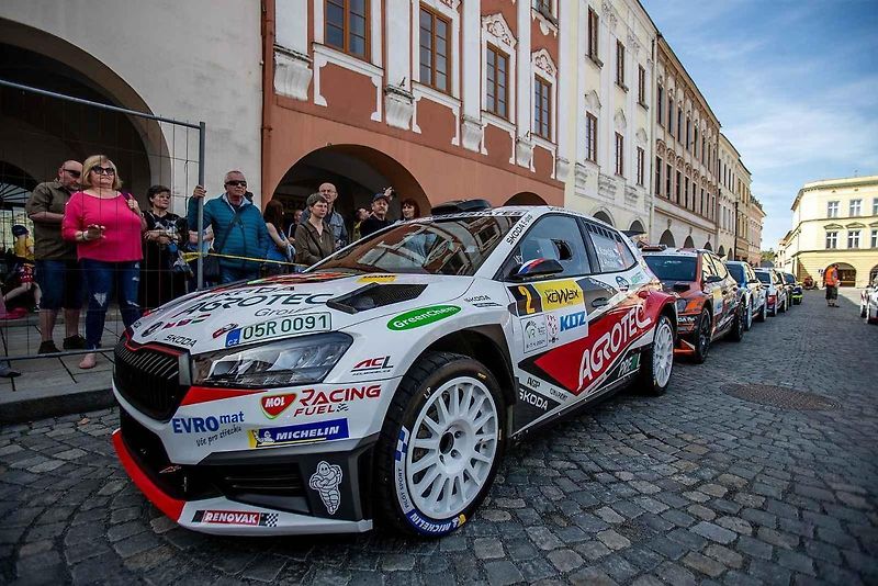 Rallysprintový závod KOWAX Valašská rally, 7. dubna 2024, Nový Jičín.