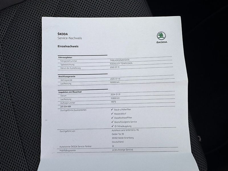 Škoda Kodiaq (2022) 4X4 DSG 2,0 TDI 147 KW 2 MAJ - fotka 45 z 50