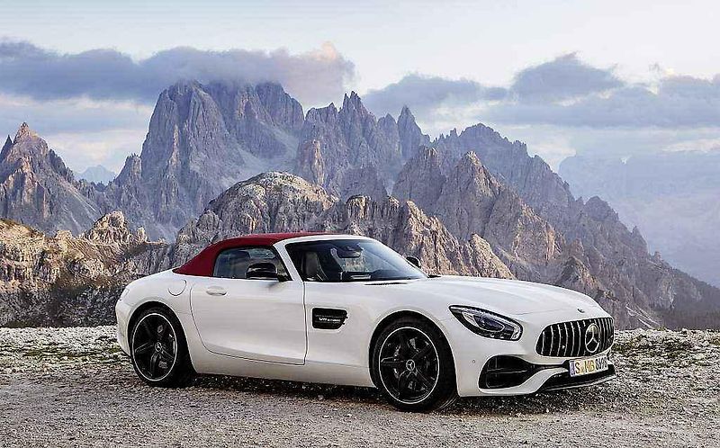 Mercedes-AMG GT C Roadster.