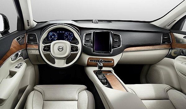 Interiér nového Volva XC90.