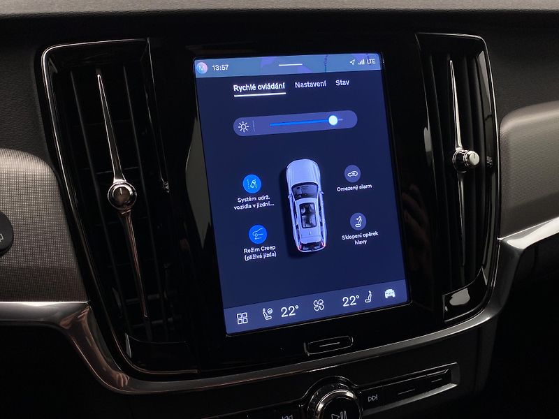 Volvo V90 T6 AWD RECHARGE REZERVACE - fotka 44 z 58
