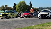 Tuning párty: motory silných upravených aut burácely na letišti v Krásně