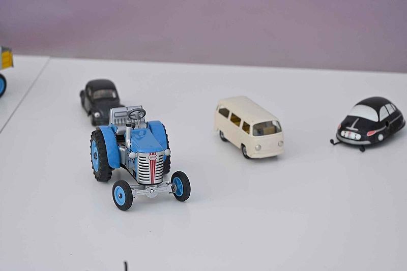 Z akce Pradědečkův traktor v Národním zemědělském muzeu v Čáslavi.
