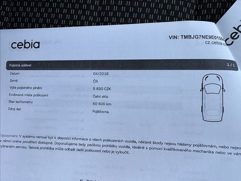 Škoda Octavia 1,6 TDI 77kW původ ČR - fotka 49 z 50