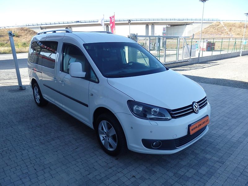 Volkswagen Caddy MAXI 1.6 TDI 7 MÍST, ZÁVĚS - fotka 3 z 21