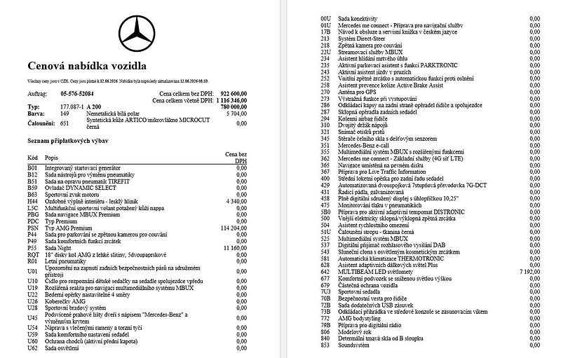 Mercedes-Benz Třídy A A 200, 1. majitel, ČR - fotka 15 z 16