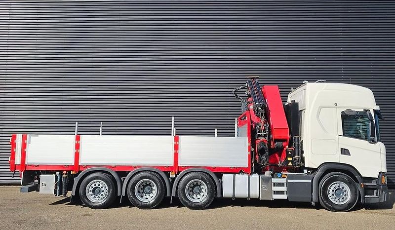 Scania (2019) 500 8x4 valník + HR EURO 6 - fotka 11 z 24
