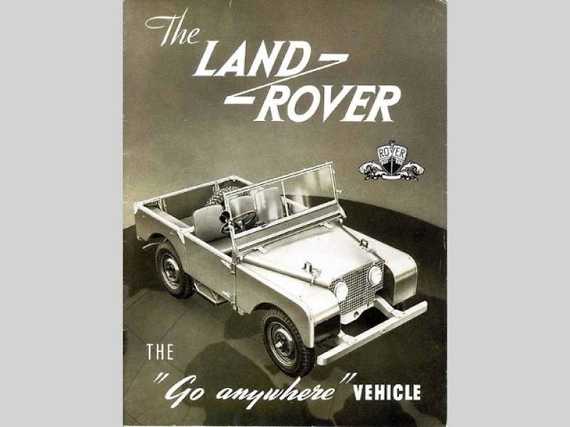 Land Rover Series 1 byl poprvé představen na autosalonu v Amsterdamu 30. dubna roku 1948.