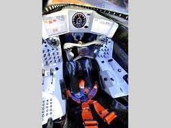 Thrust SSC připravený na startu.