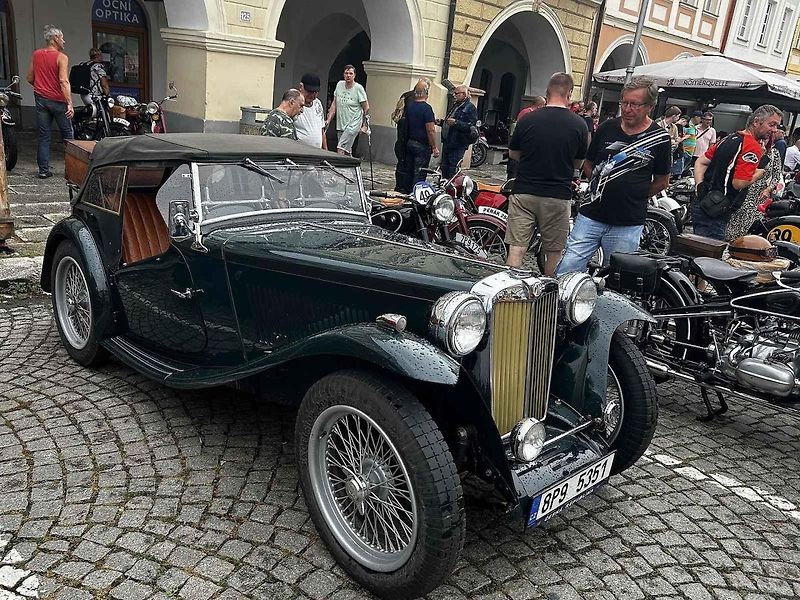 Jízda spolehlivosti v Domažlicích.