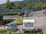 S výhledem na jediný možný výjezd z Nordschleife.