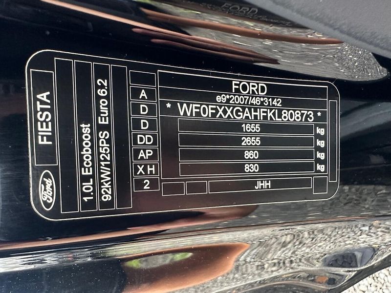 Ford Fiesta (2019) 1,0EcoBoost 92kw - fotka 15 z 23