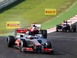 Jenson Button ve Velké ceně USA.