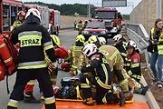 Poláci otevřou během letních prázdnin poslední úsek S3 u hranic s Českem Bolków - Kamienna Góra. V úterý tam prováděli cvičení záchranných složek.